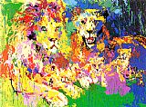 Lion Canvas Paintings - Lion's Pride